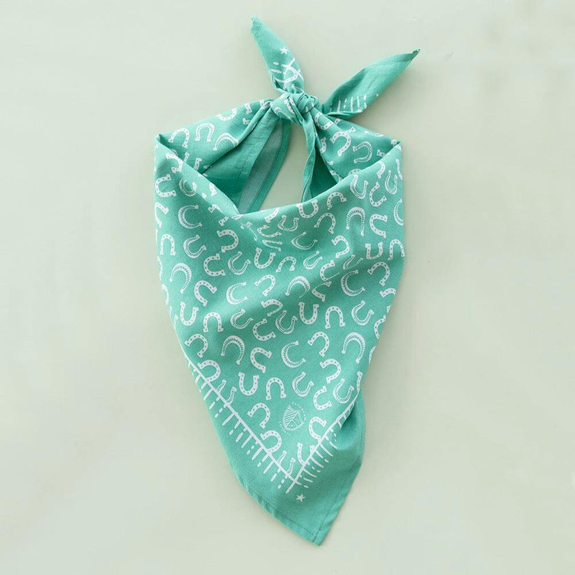 Horseshoe Print Cowboy Bandana
