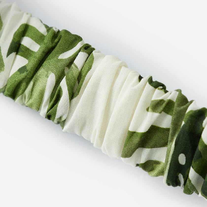 Island Leaf Bow Twist Knotted Headband
