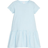 Kari T-Shirt Dress - Sky Stripe