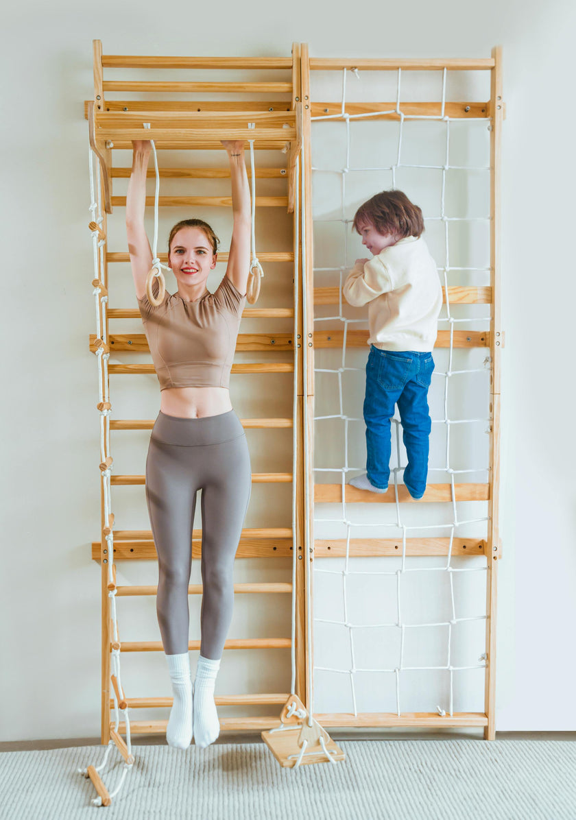 Neem | Swedish Ladder & Rope Wall