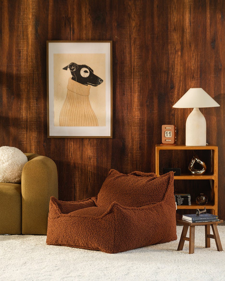 Warm Hazel Club Chair