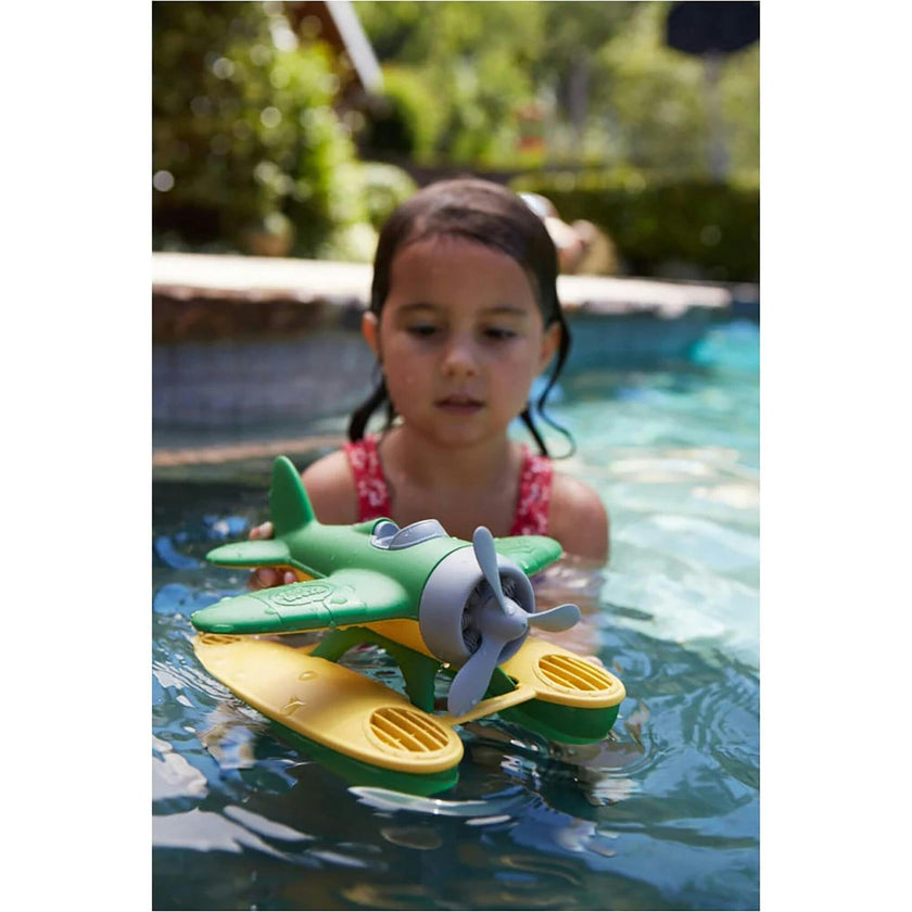 Green Toys: Seaplane - Green - Floating Water & Bathtime Toy