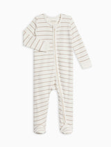 Kit Ribbed Zipper Sleeper