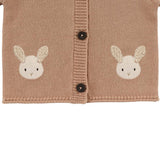 Danta Cardigan | Fluffy Bunny | Rose Mocha