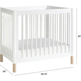 Gelato 4-in-1 Convertible Mini Crib and Twin bed