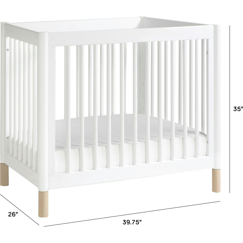 Gelato 4-in-1 Convertible Mini Crib and Twin bed