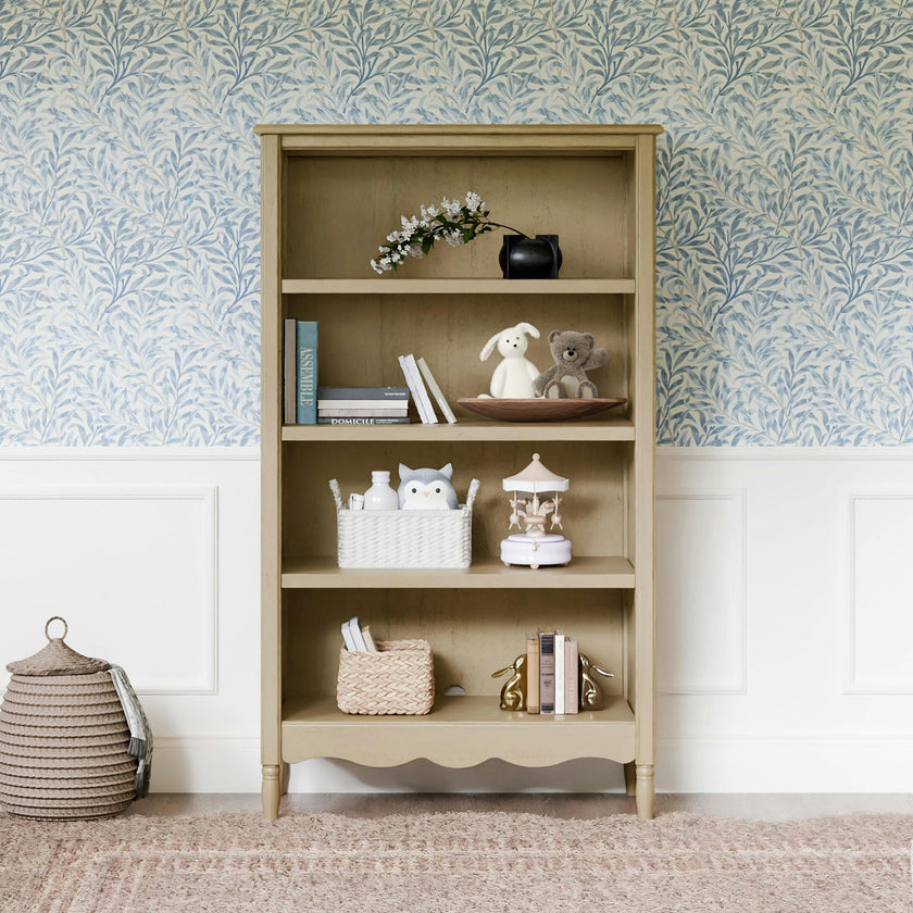 Liberty Assembled Bookcase in Washed Pine