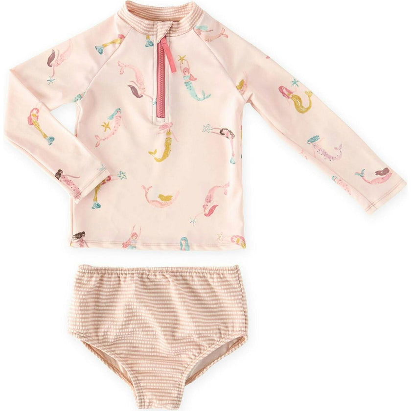 Toddler Swim Rash Guard & Bottom, Multi