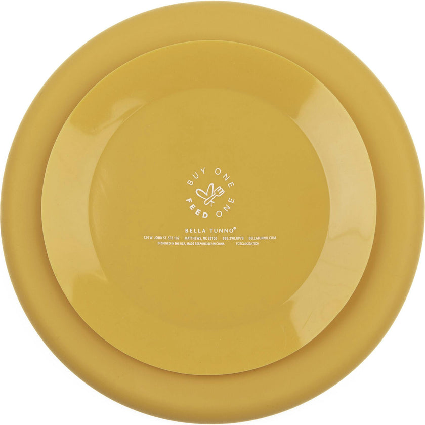 What's On The Menu 3-Section Wonder Silicon Suction Plate