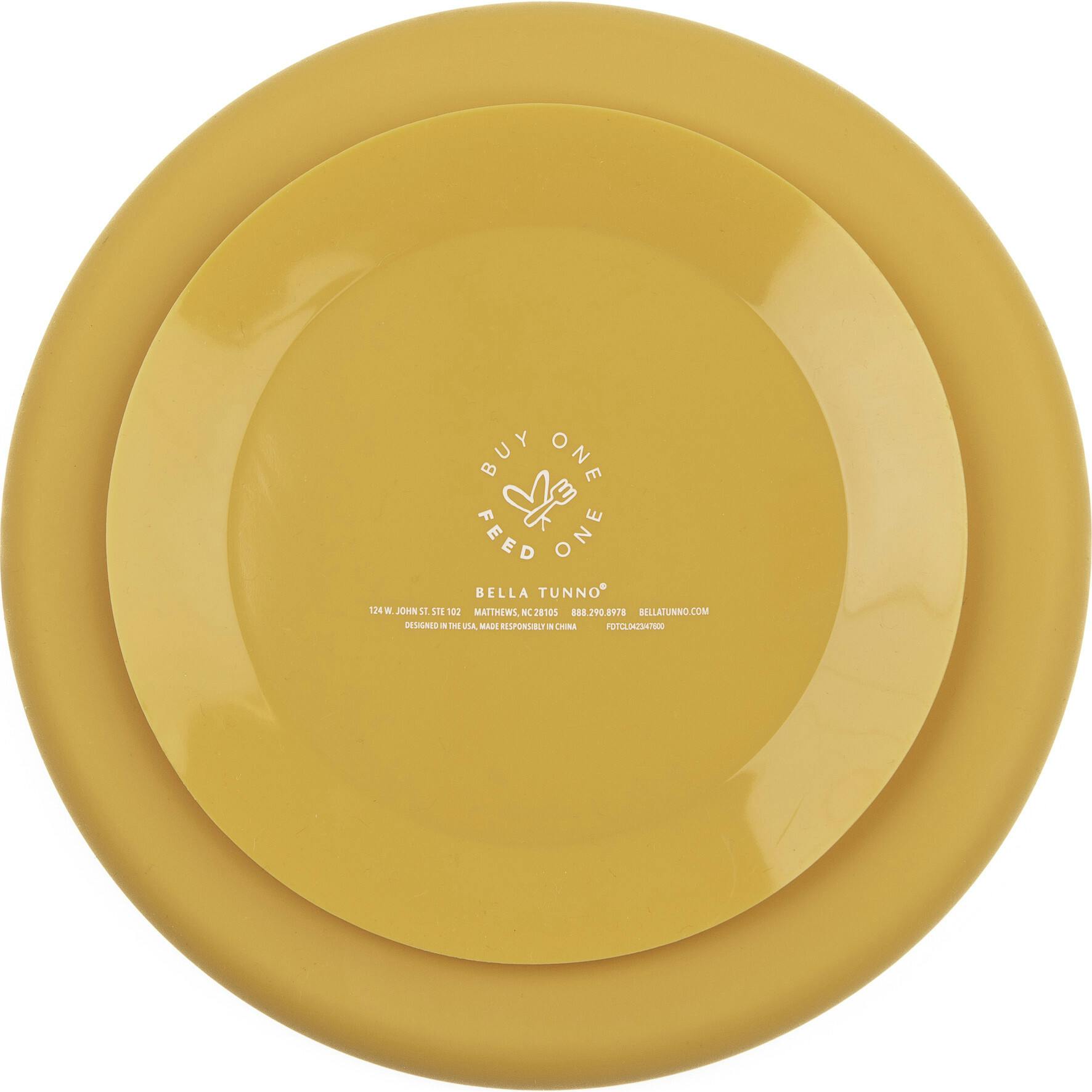 What's On The Menu 3-Section Wonder Silicon Suction Plate