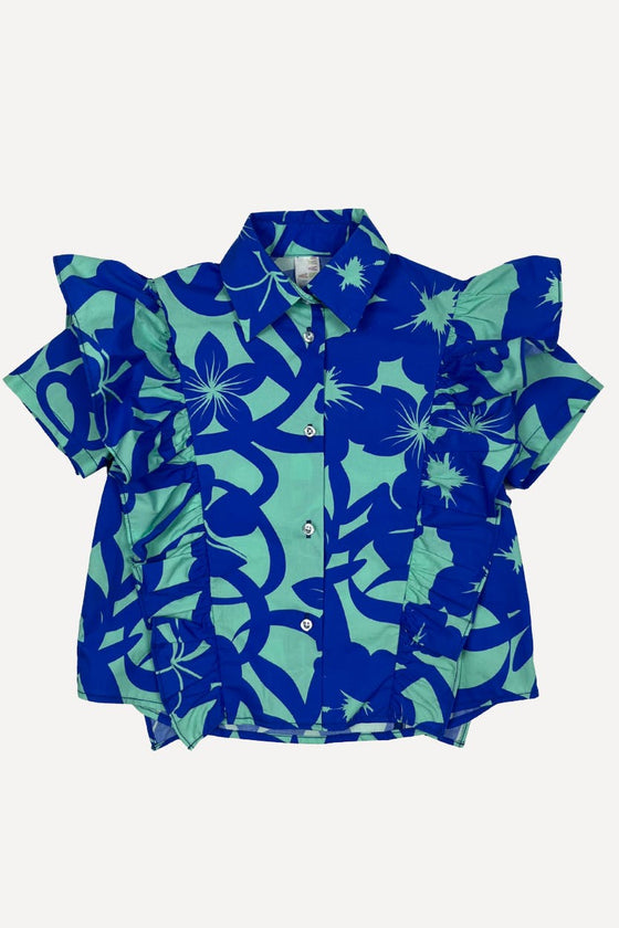BIANCA RUFFLE BLOUSE