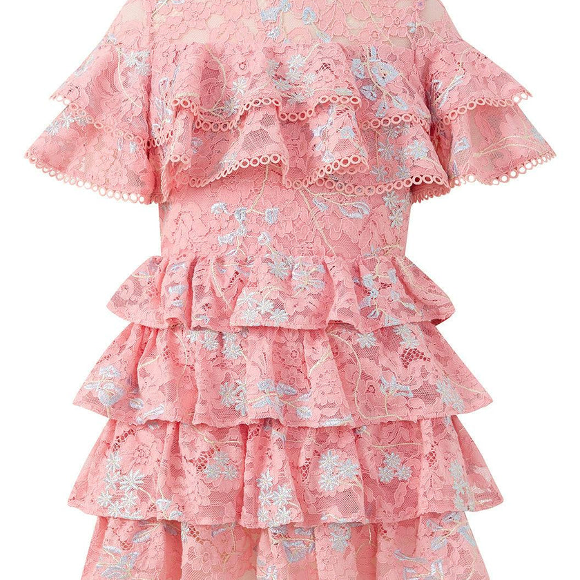 Allyson Frill Mini Dress