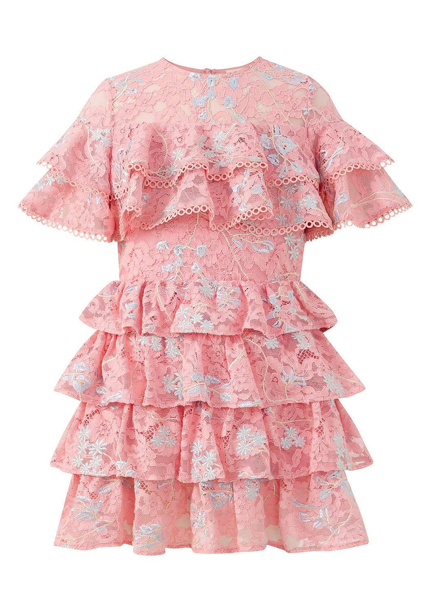 Allyson Frill Mini Dress
