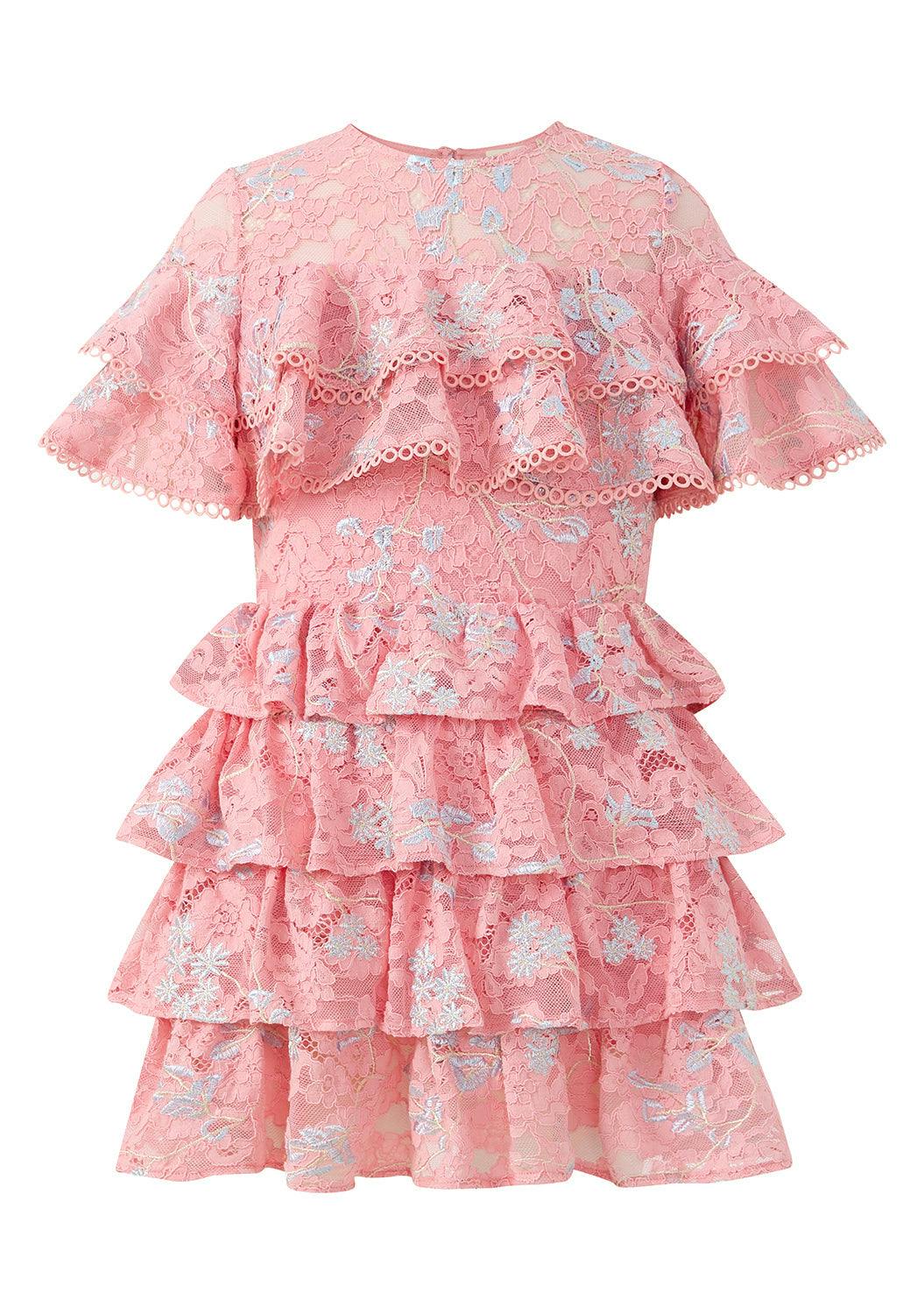 Allyson Frill Mini Dress