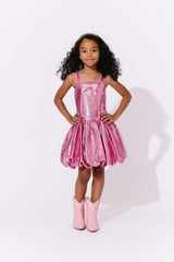 Rose Bow Bubble Dress