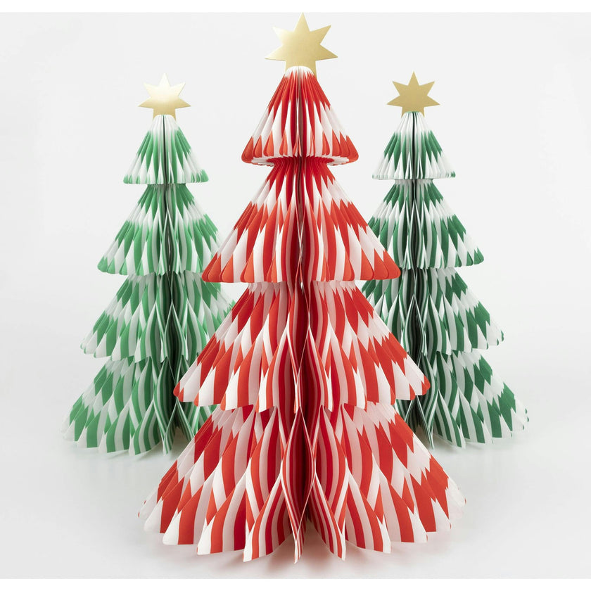 Stripe Paper Honeycomb Trees