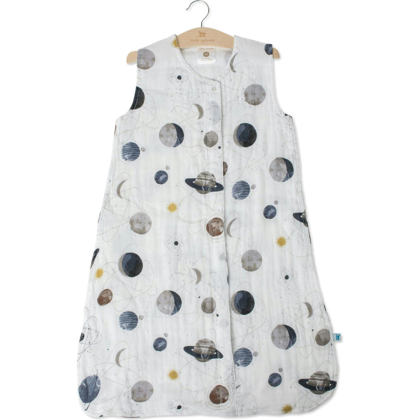 Cotton Muslin Sleep Bag - Planetary