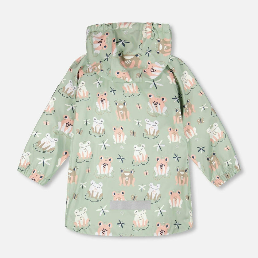 Rain Jacket In Polyurethane