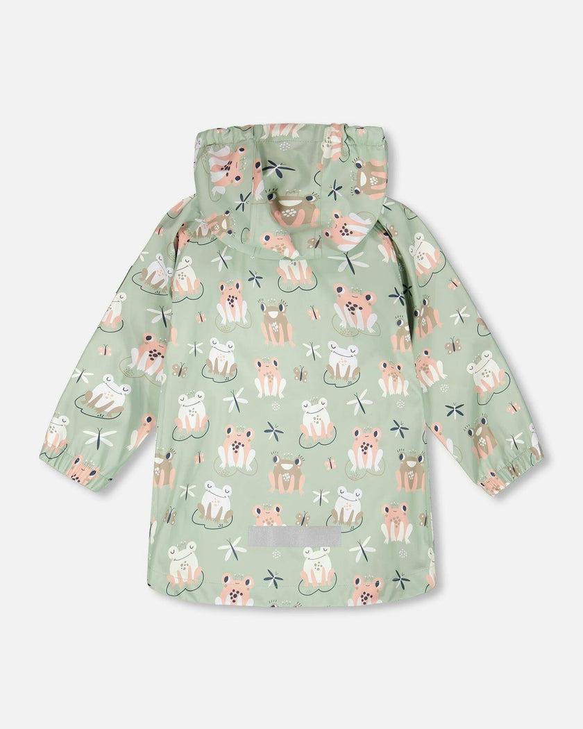Rain Jacket In Polyurethane