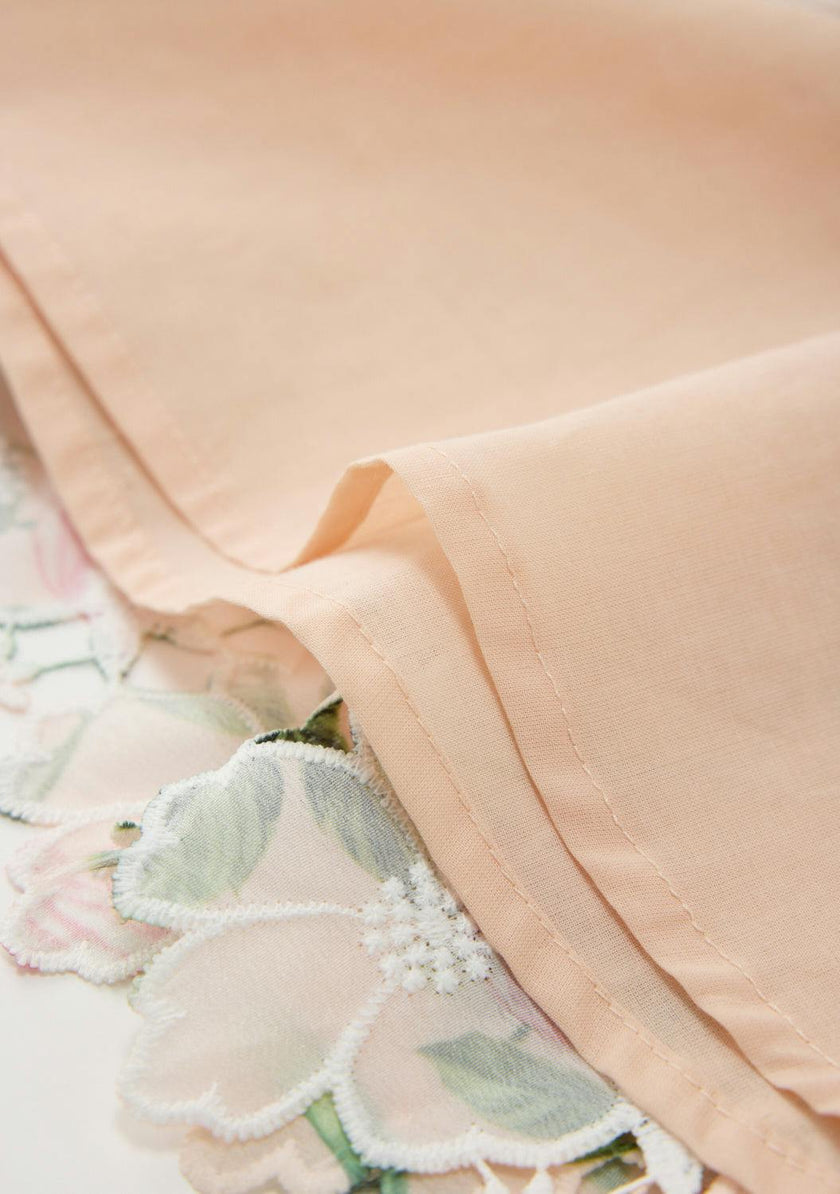 Leonora Embroidered Mini Dress