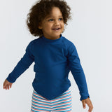 unisex oyster blue rashguard