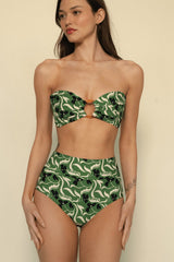 Added Coverage High Rise Bikini Bottom