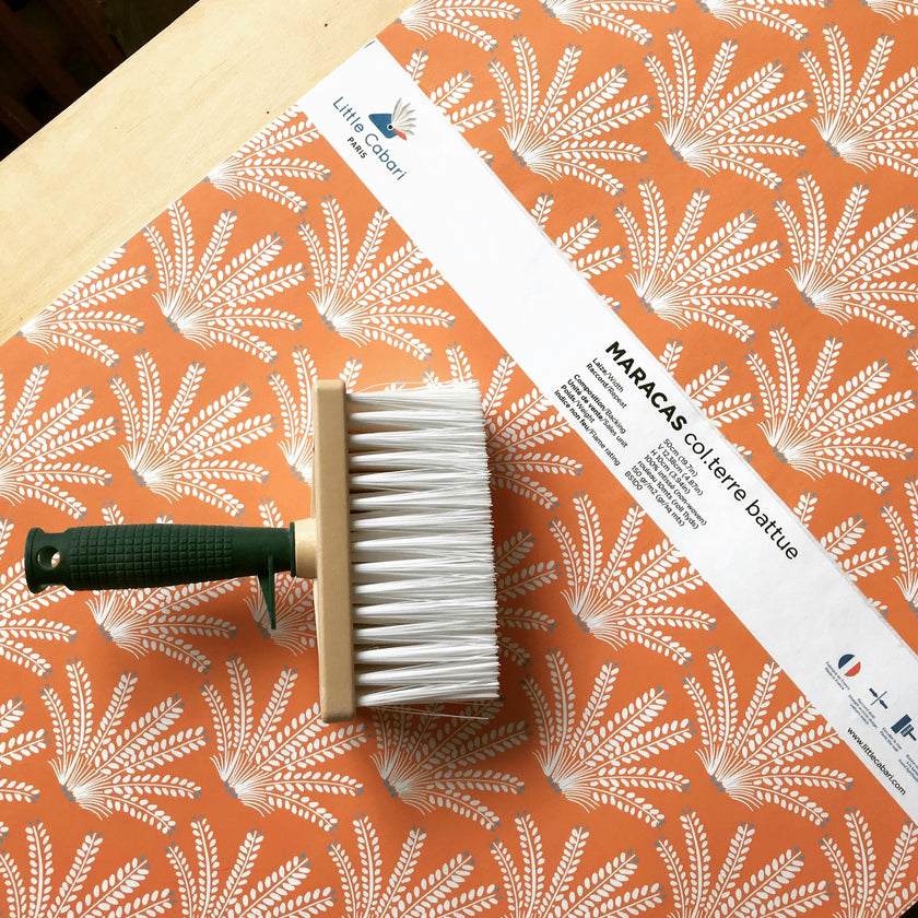 Papier peint MARACAS coloris Terre battue