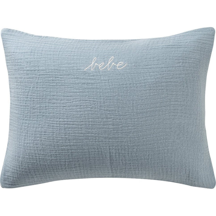 Pink Gauze Linen Bebe Boudoir Sham