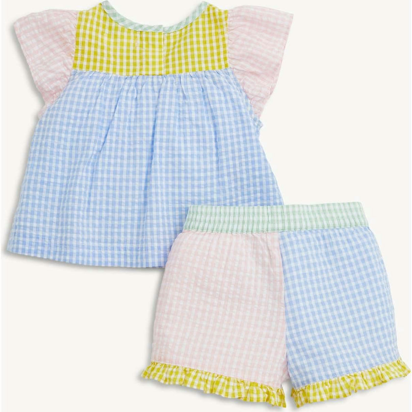 Magnetic Flutter Sleeve Top & Shorts