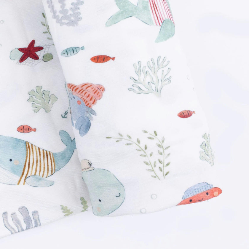Sailor Sea Creatures - Swaddle Blanket
