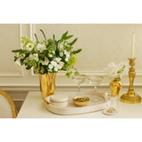 Gilded Clover Tall Vase
