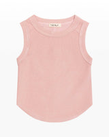 Ribbed Exposed Seam Tank Top