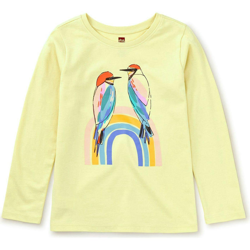 Rainbow Eater Graphic Tee, Yellow