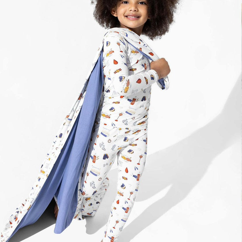 Boxing Bamboo Kids Pajamas