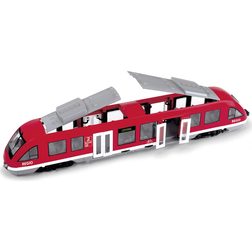 Dickie Toys: City Train - Red & White - Trackless Train Vehicle Toy