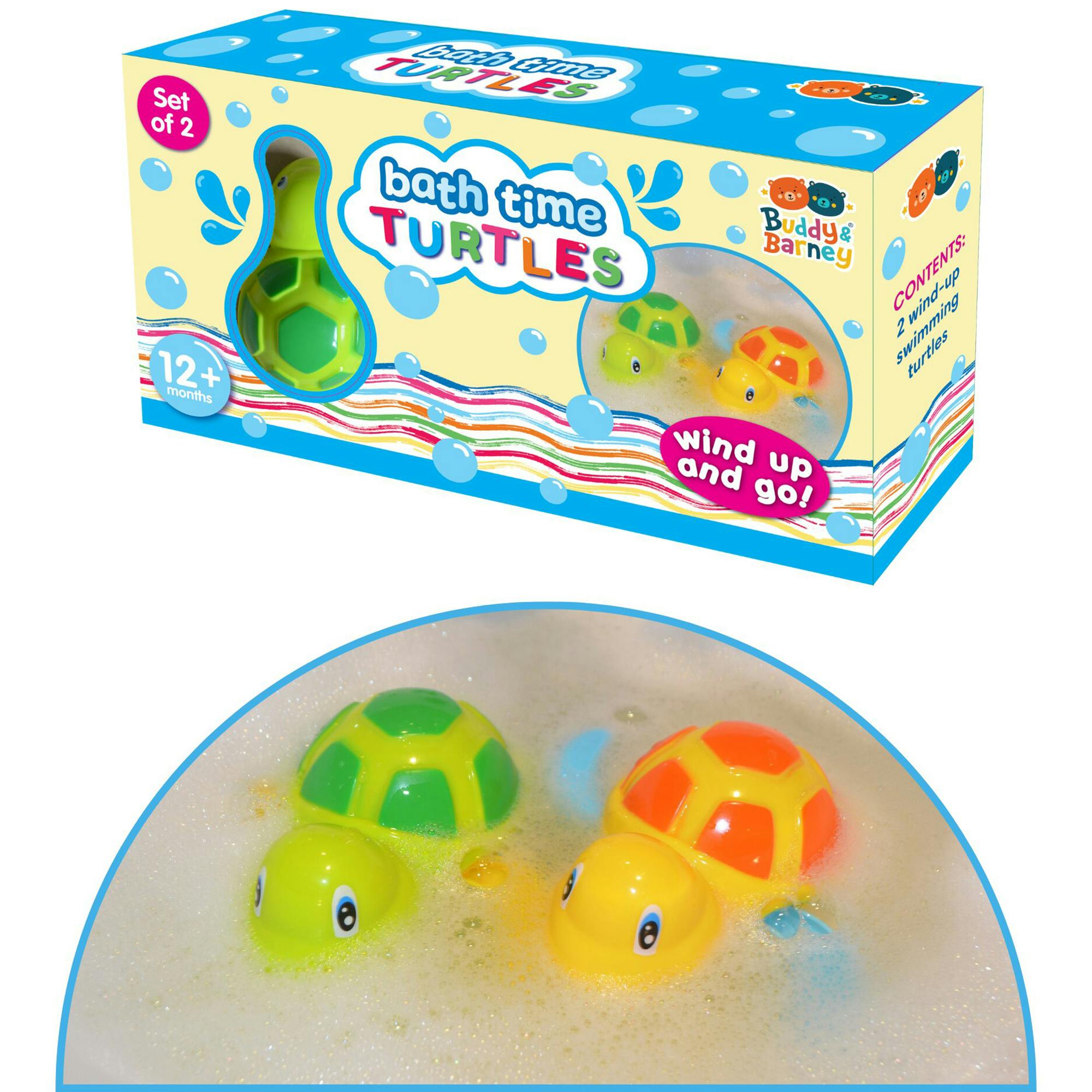 Bath Time: Wind-Up Turtles