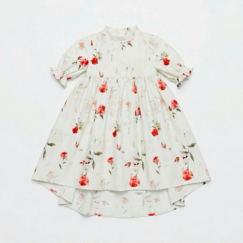 Madeleine Dress- Rose Garden Toile