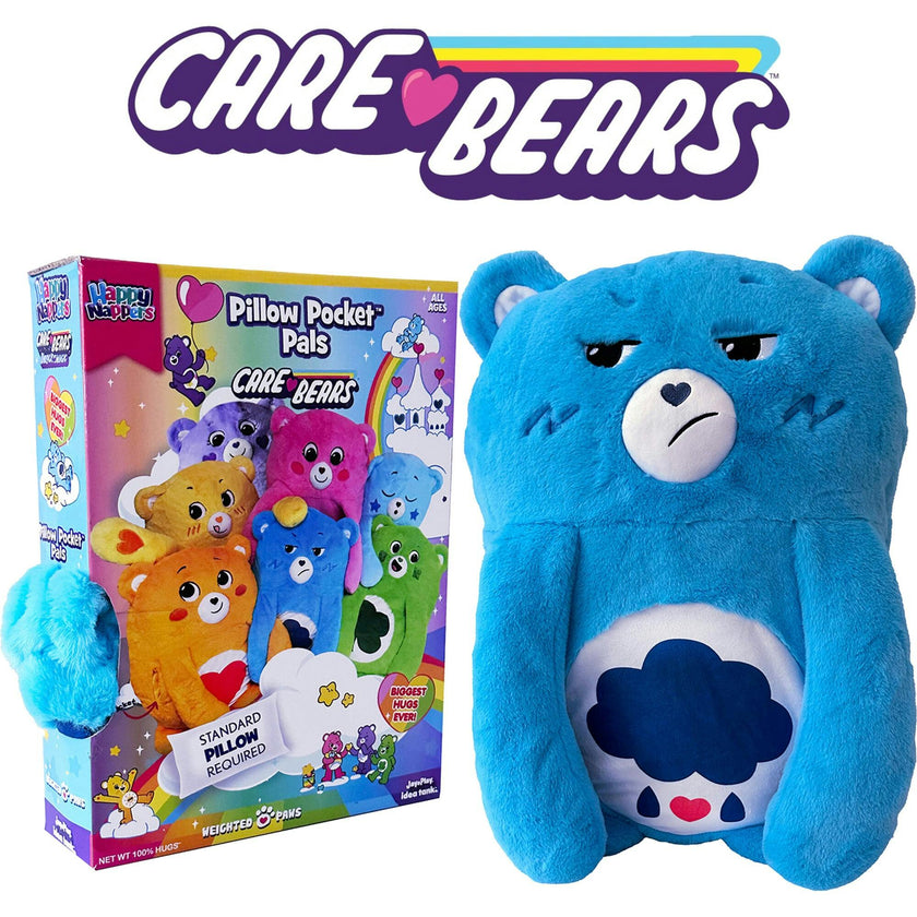 Happy Nappers: Care Bears Pillow Pocket Pal - Grumpy