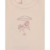 Prancing Footie Barely Pink
