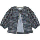Women's Marisol Boho Floral Print 3-Quarter Sleeve Crop Jacket, Florals
