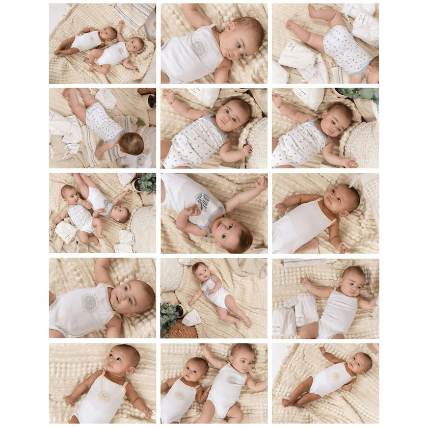 Sun Print Boys Undershirts 3 Pack