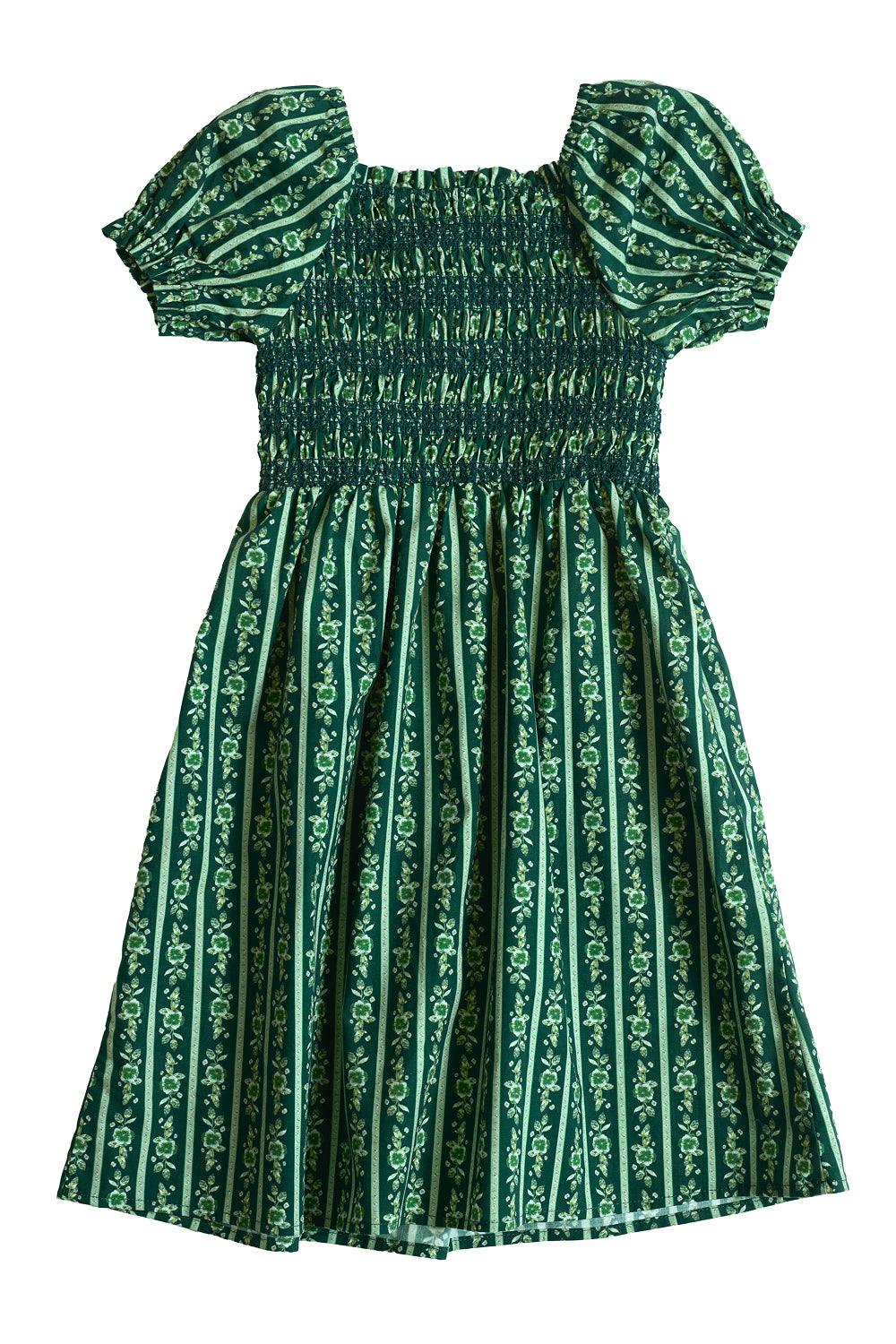 Mini Sunday Best Dress in Pine Felicity Floral