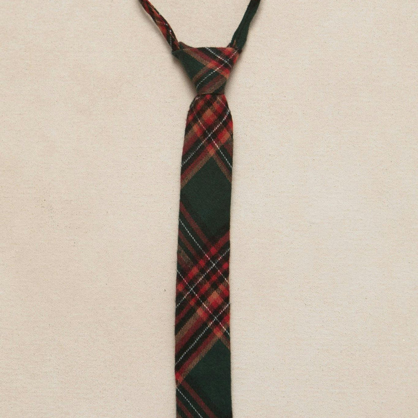 Ties in Evergreen Plaid