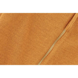 Organic Cotton Knit Cardigan, Orange