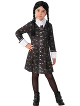 Girls' The Addams Family Wednesday Addams Dress