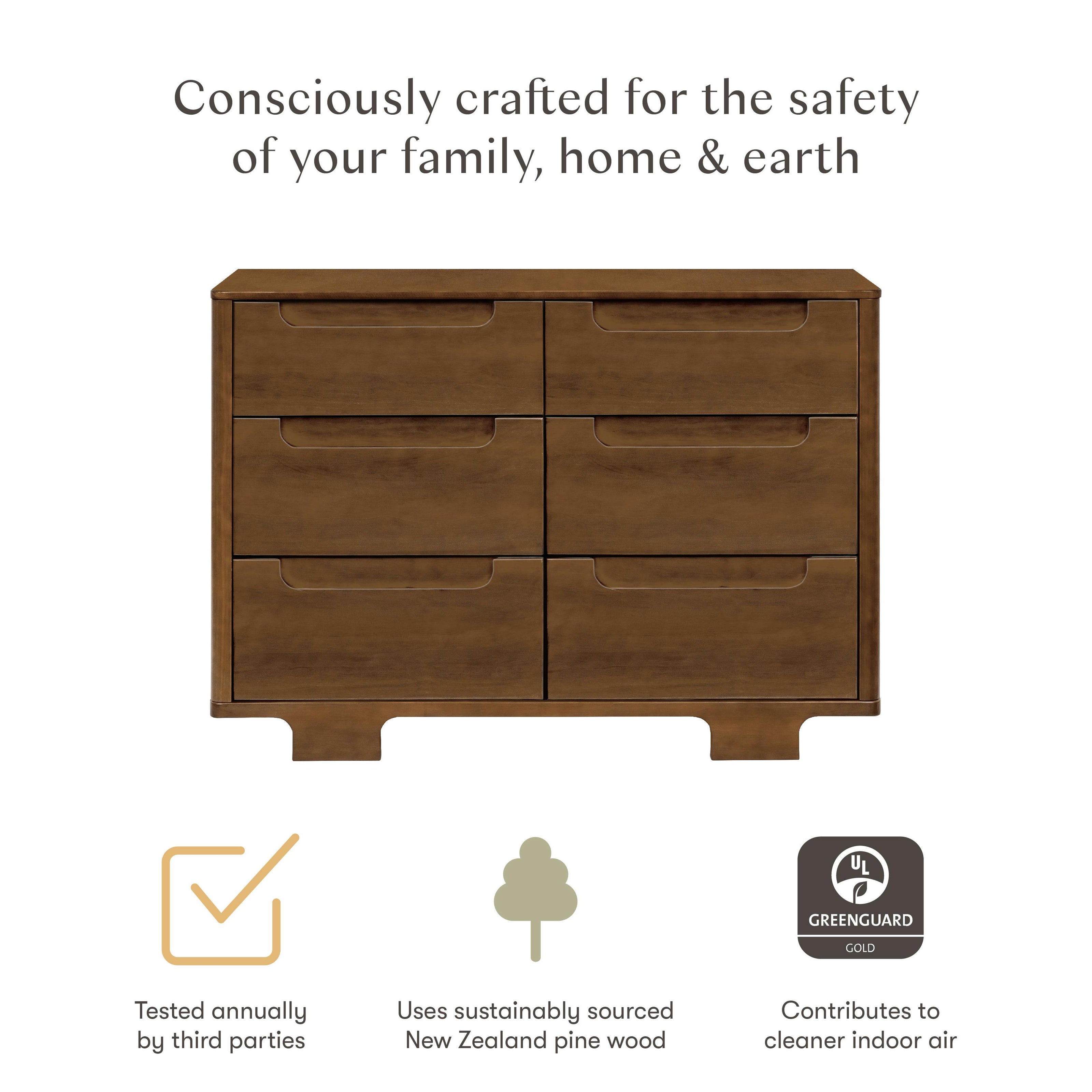 Yuzu 6-Drawer Dresser (48