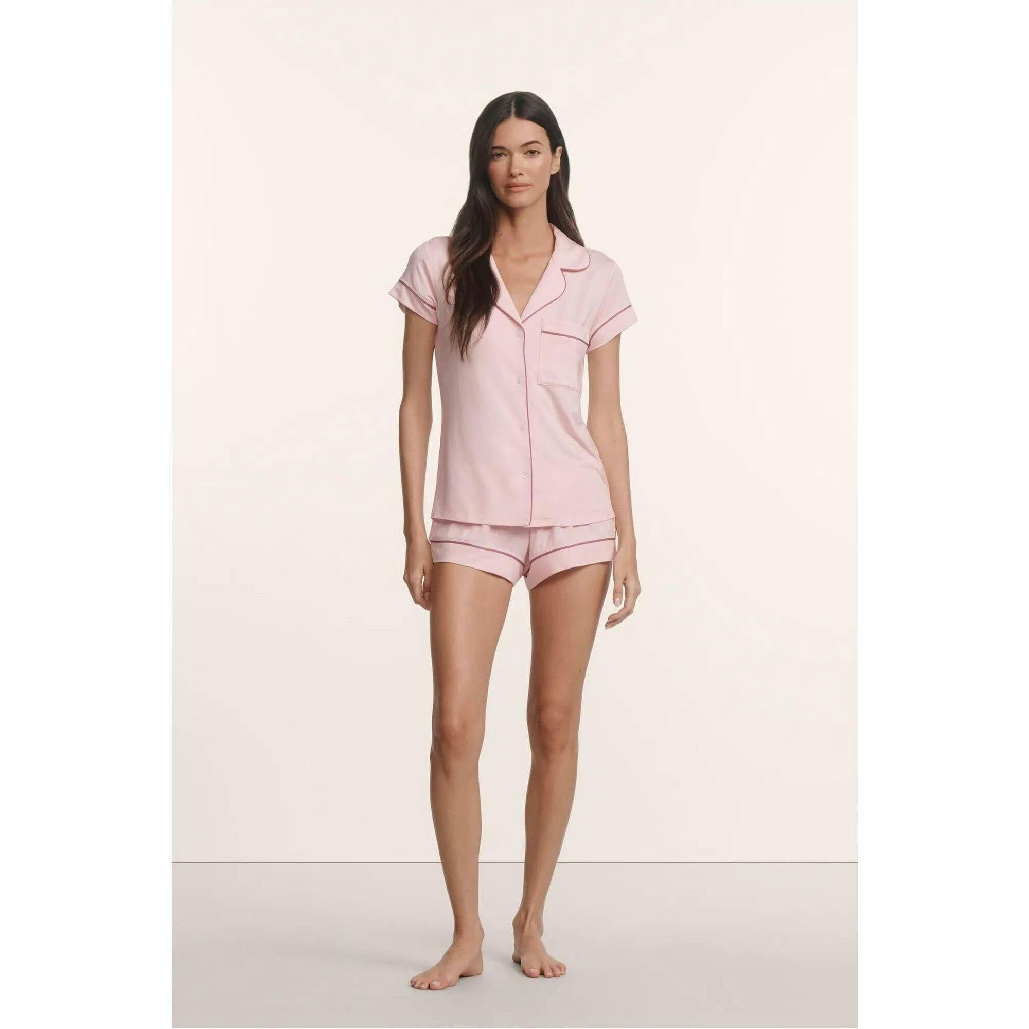 Gisele TENCEL™ Modal Shortie Short PJ Set, Pink