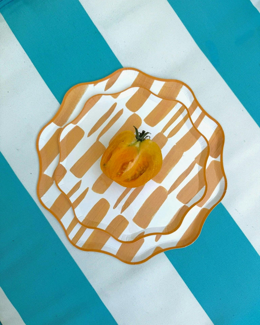 Pecorino Dinner Plate Set - Gold