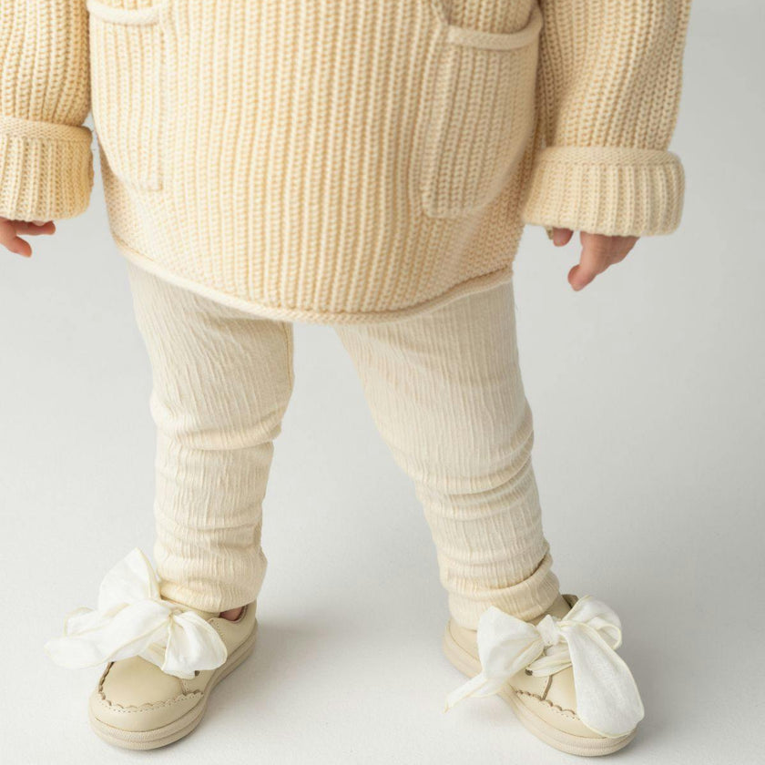 Brookli Sneakers | Cream Leather
