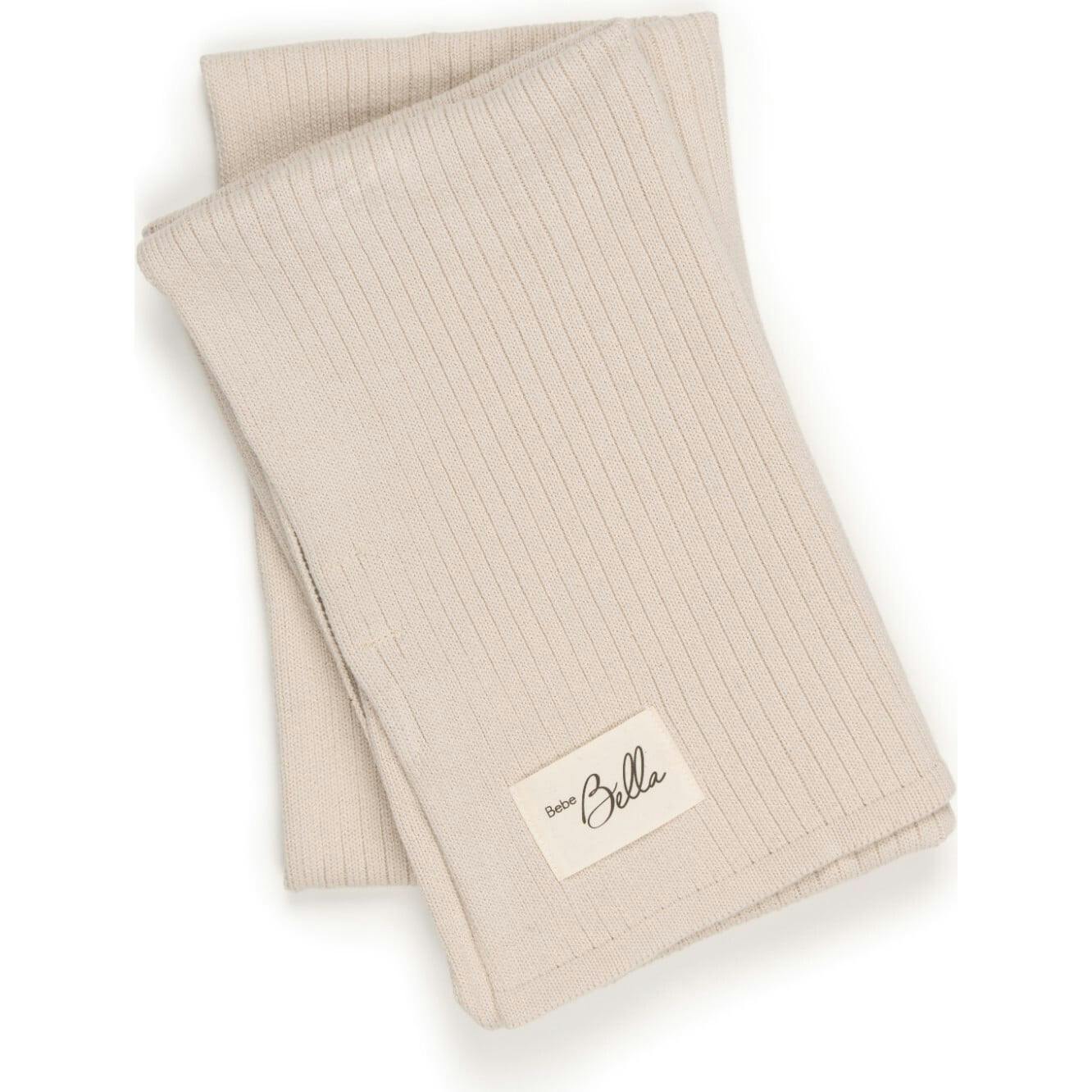 Bella Knit Blanket Dark Almond